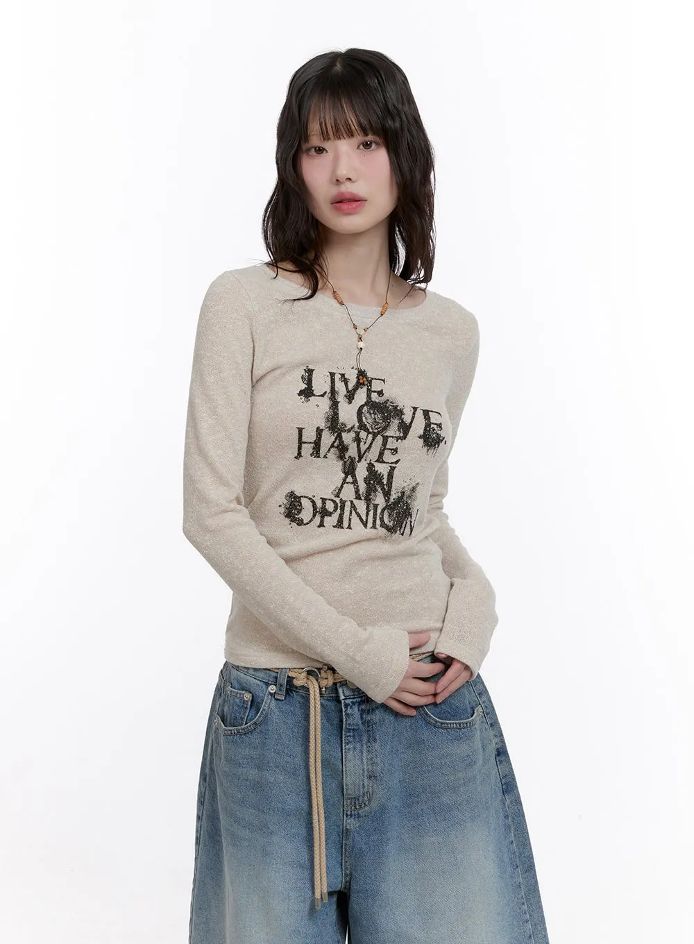 Slim-Fit Graphic Long Sleeve CF512