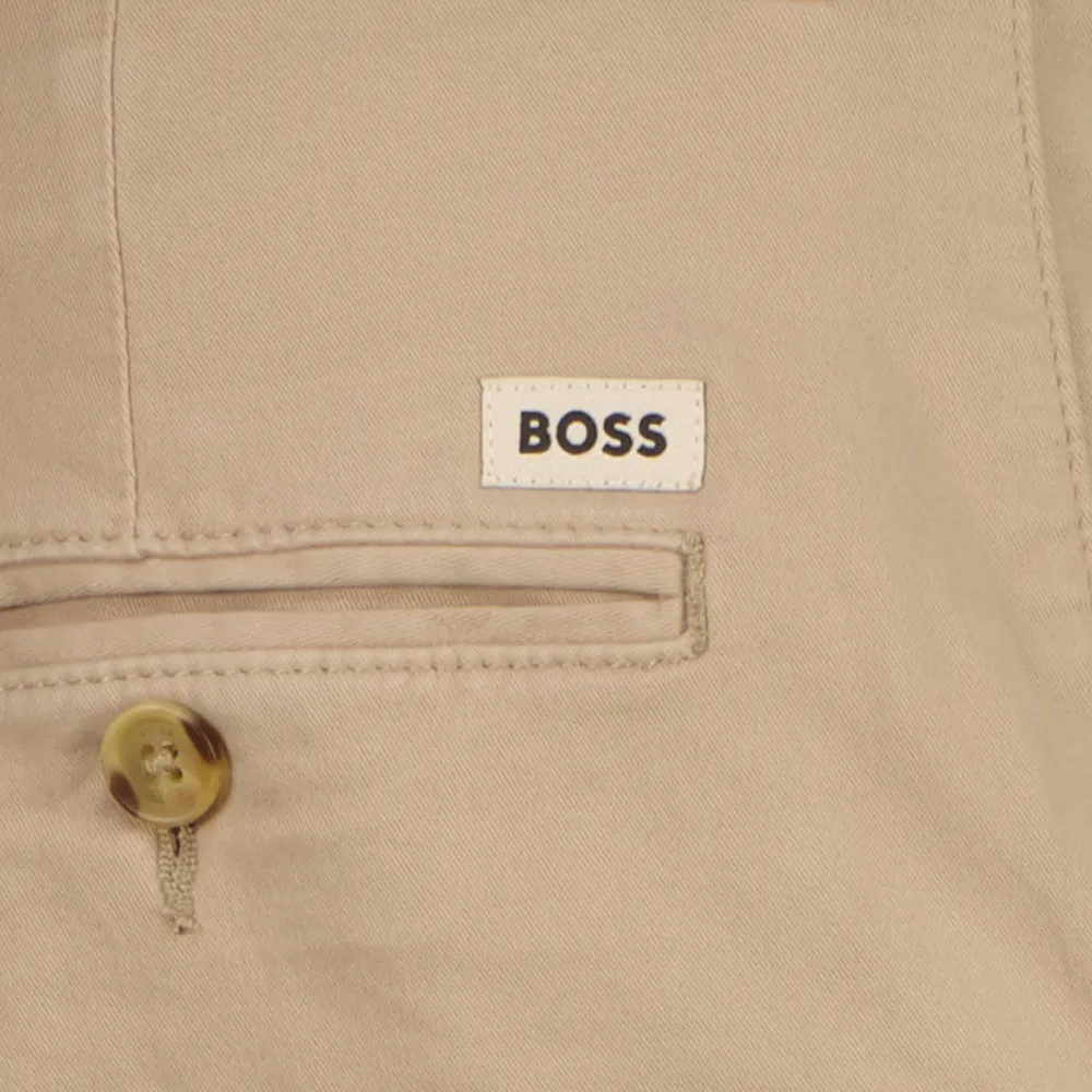 Slim Fit Stretch Gabardine Shorts