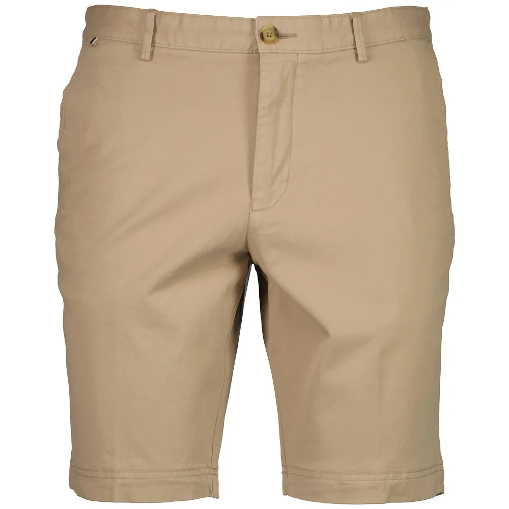 Slim Fit Stretch Gabardine Shorts
