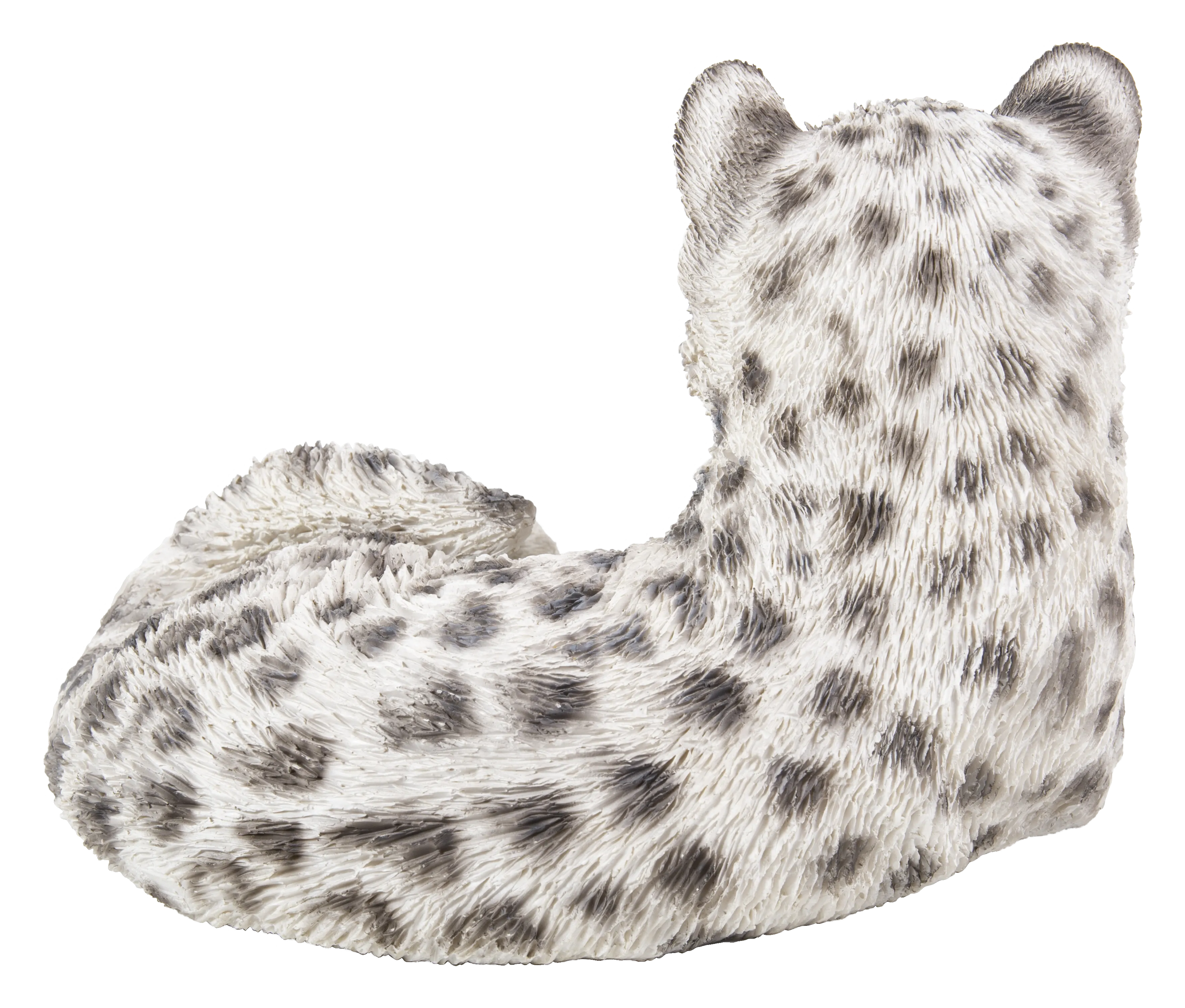 Snow Leopard Cub Statue