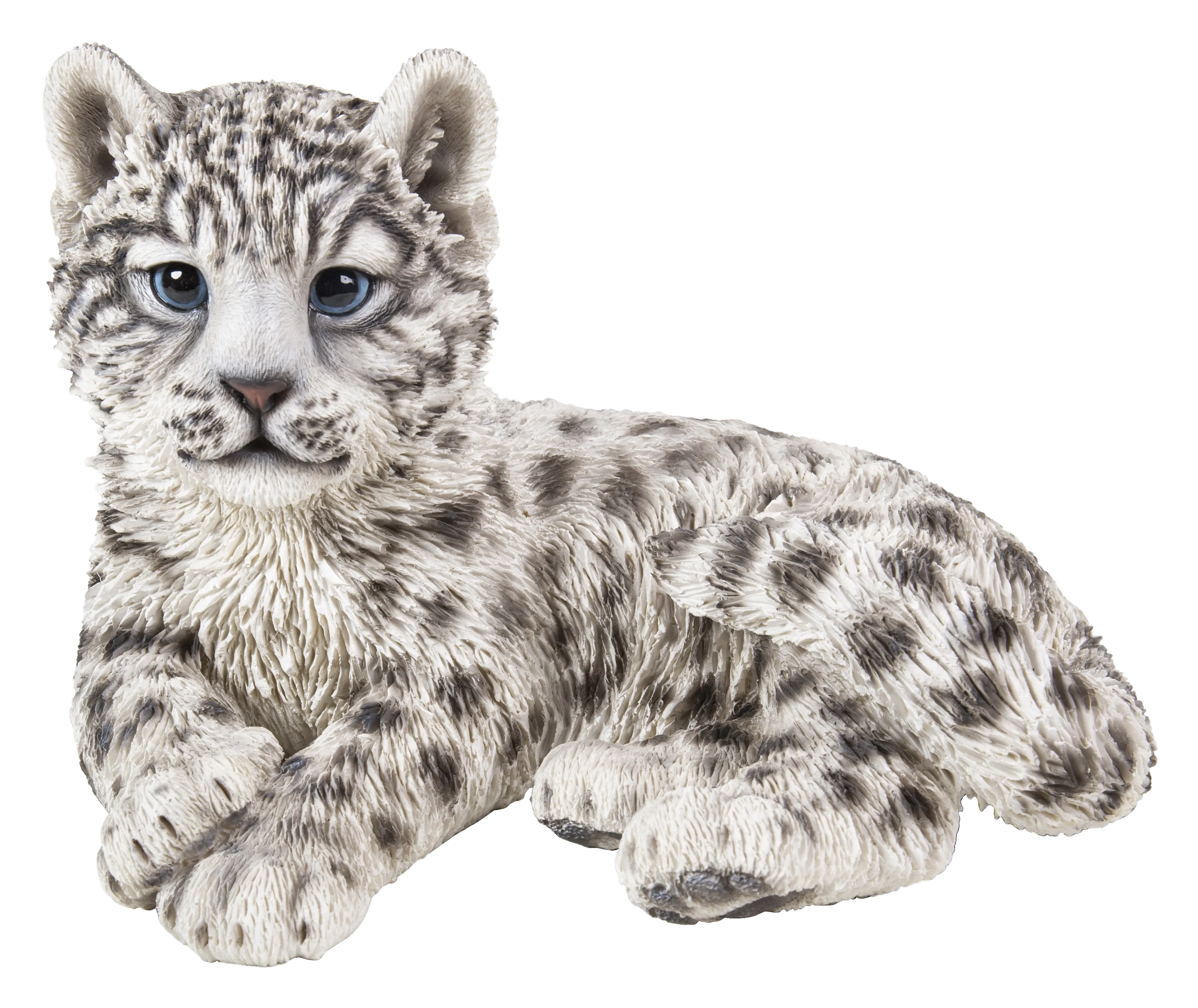 Snow Leopard Cub Statue