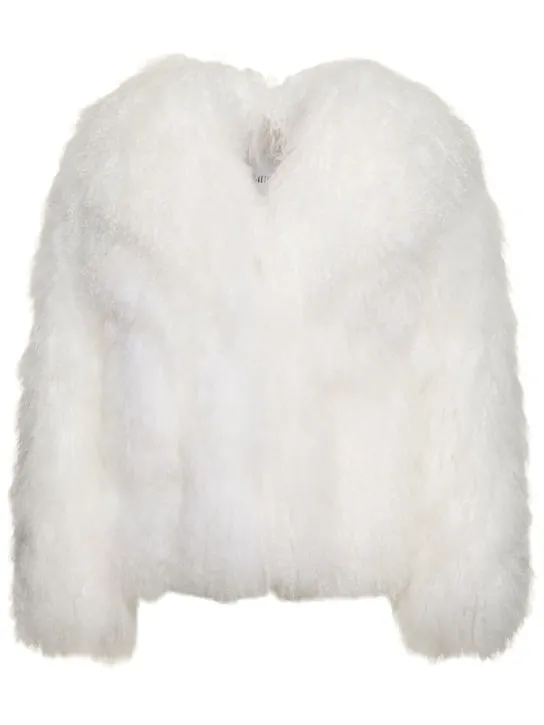 The Attico   Short fur jacket 