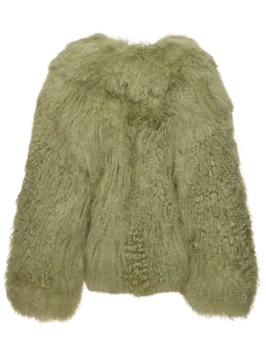 The Attico   Short fur jacket 
