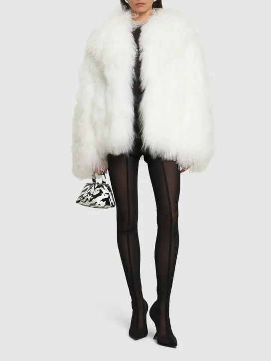 The Attico   Short fur jacket 