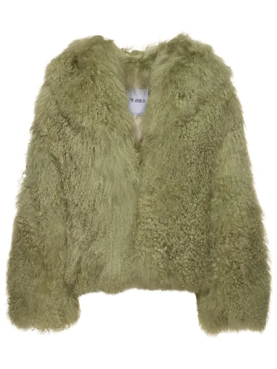 The Attico   Short fur jacket 