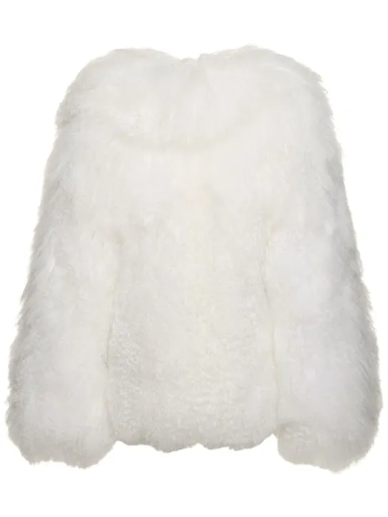The Attico   Short fur jacket 