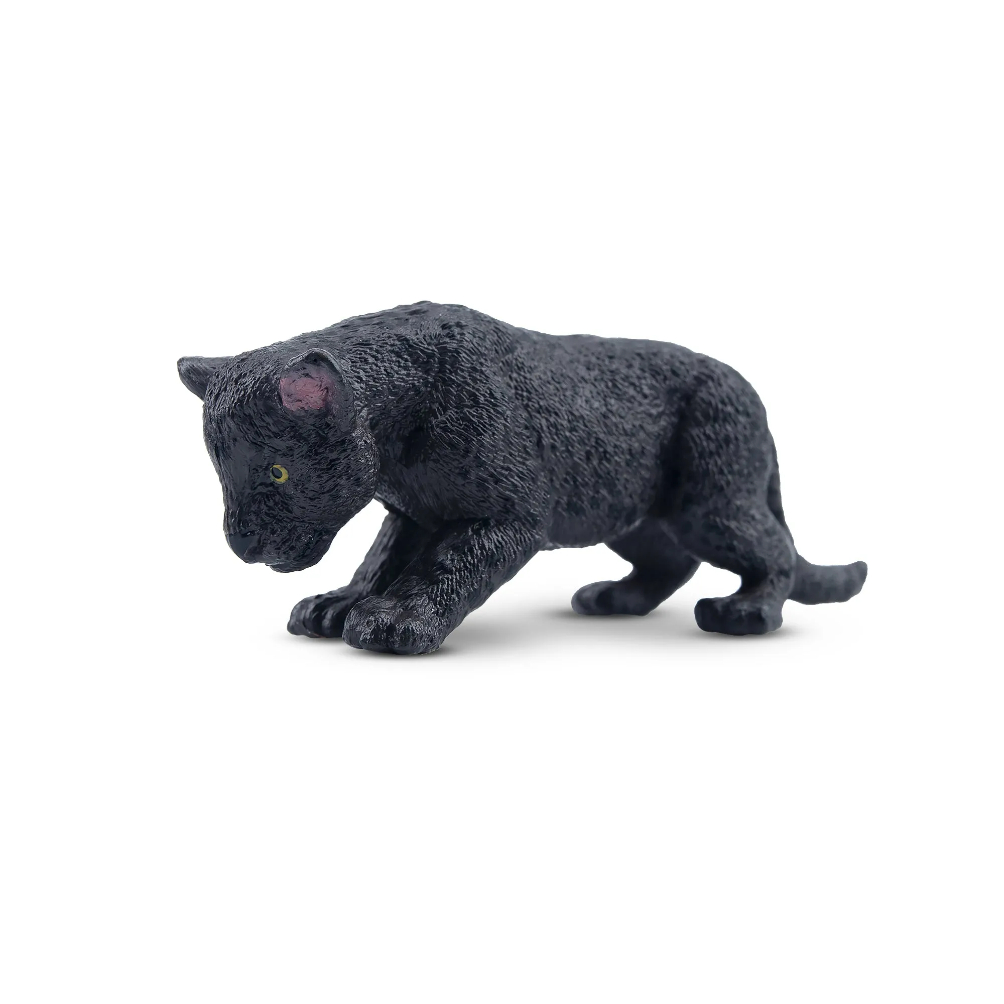 Toymany Black Leopard Cub Figurine Toy