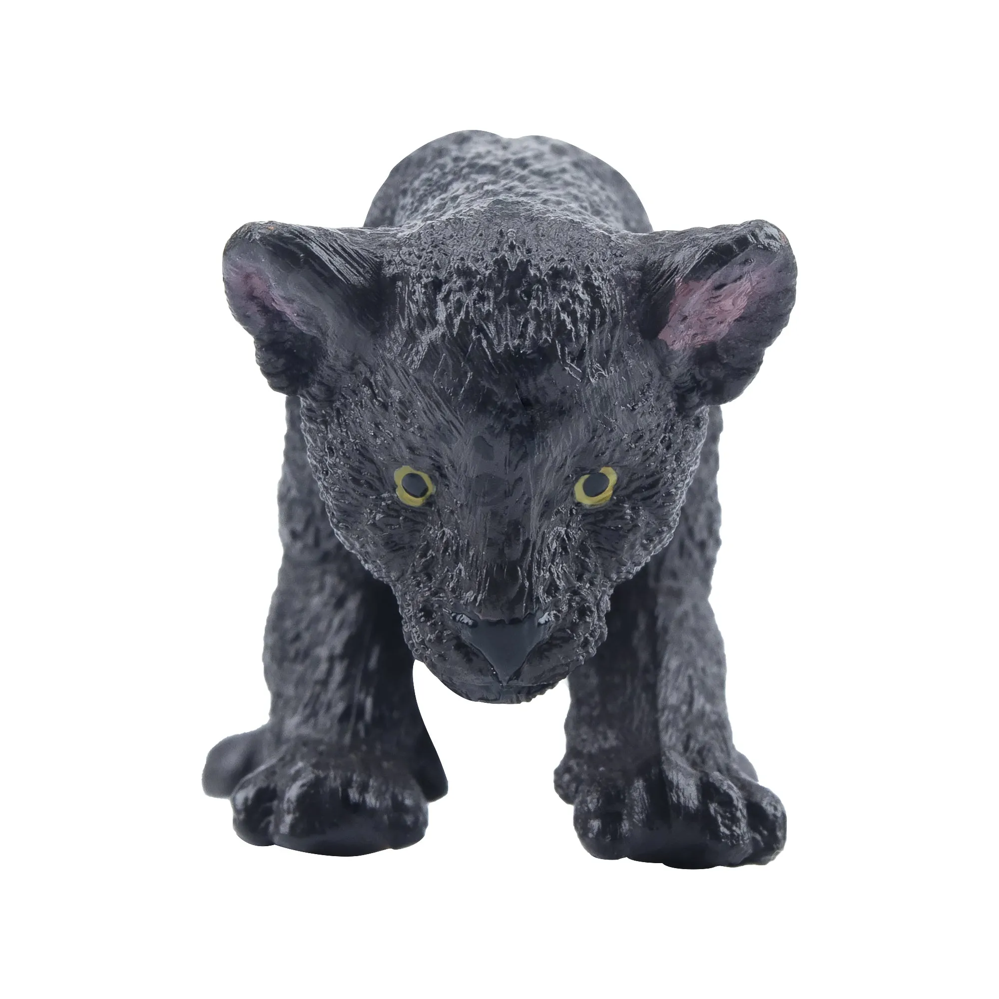 Toymany Black Leopard Cub Figurine Toy