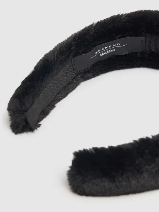 Weekend Max Mara   Mitico faux fur headband 