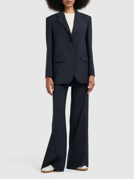 Weekend Max Mara   Veber stretch wool blazer 