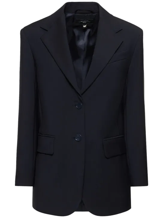 Weekend Max Mara   Veber stretch wool blazer 