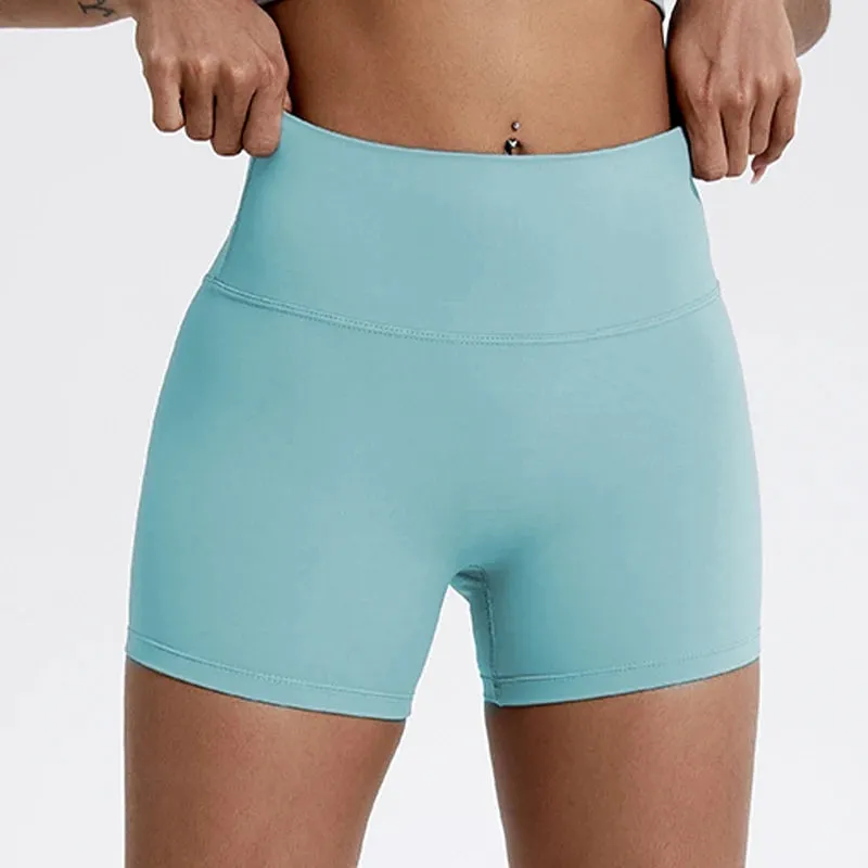 Women Cycling Slim Fit Workout Shorts