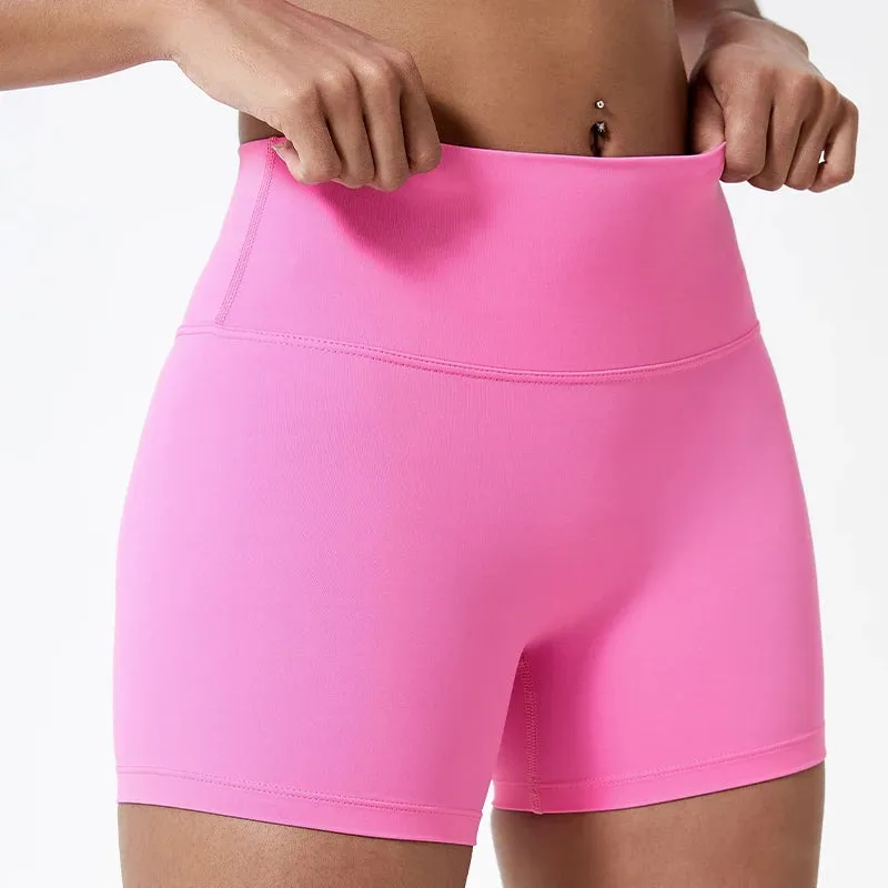 Women Cycling Slim Fit Workout Shorts