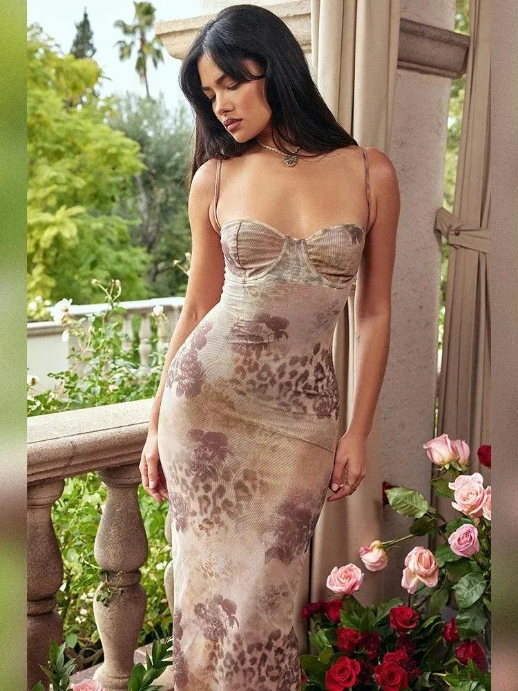 Xiomara Soft Leopard Dress