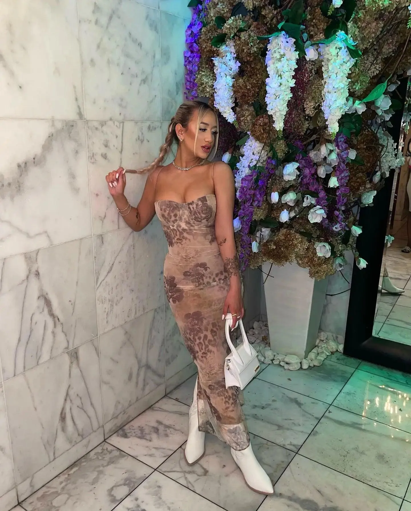 Xiomara Soft Leopard Dress