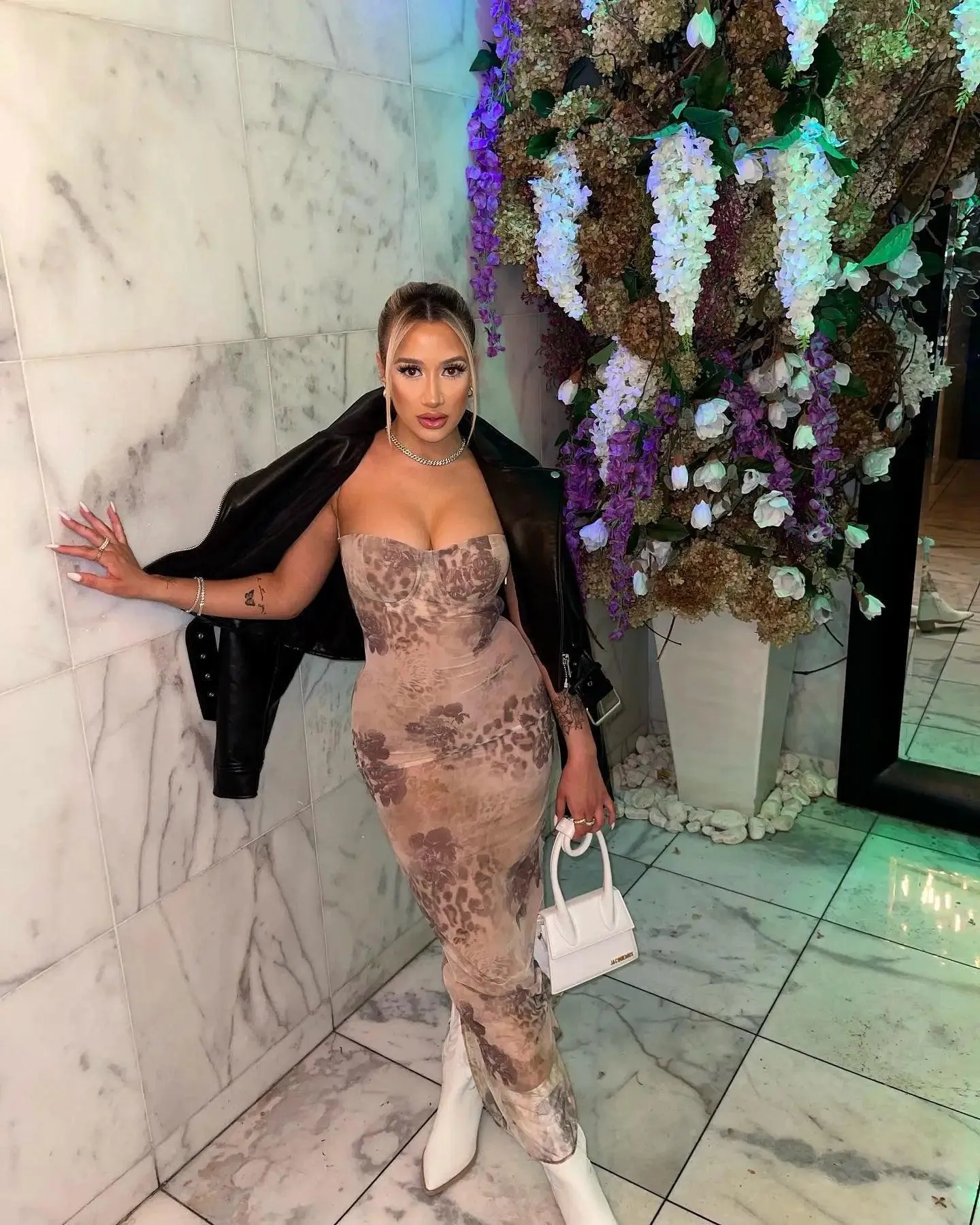 Xiomara Soft Leopard Dress